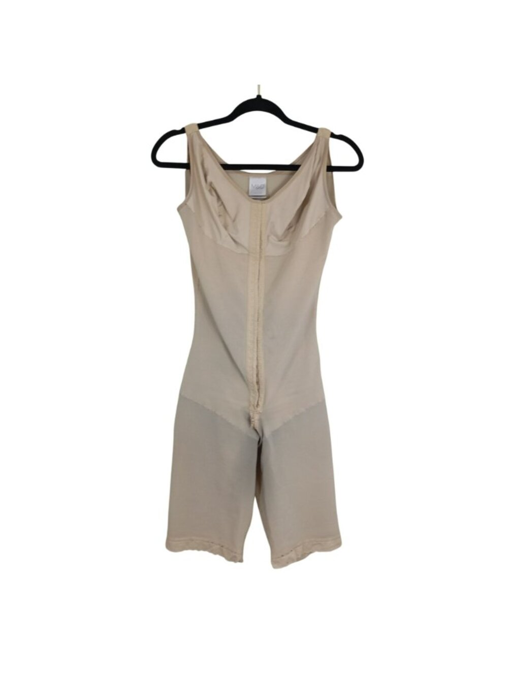 M&D Womens Beige Full-Body Shapewear With Hook & Eye Closure Size 2XL - Picture 2 of 14